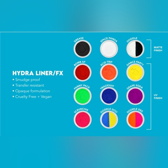 Suva UV Hydra Liner | Dance Party | Brand New in Box | Authentic - Picture 7 of 16